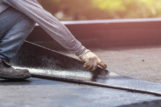 Professional Crawl Space Encapsulation technician working in Williamstown, KY